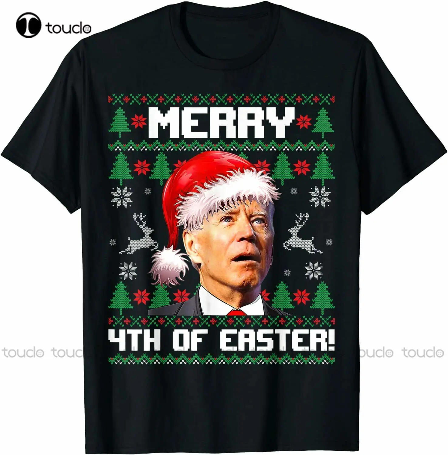 Men'S Fashion Easter - Santa Joe Biden Merry 4Th Of