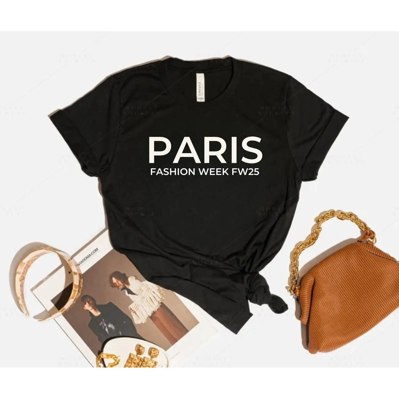 Men'S Paris Fashion Week - Paris Fashion Week T Shirt Cotton