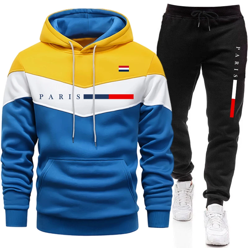 Men'S Fashion Usa - Urban Casual Fashion Hoodie Sportswear Paris