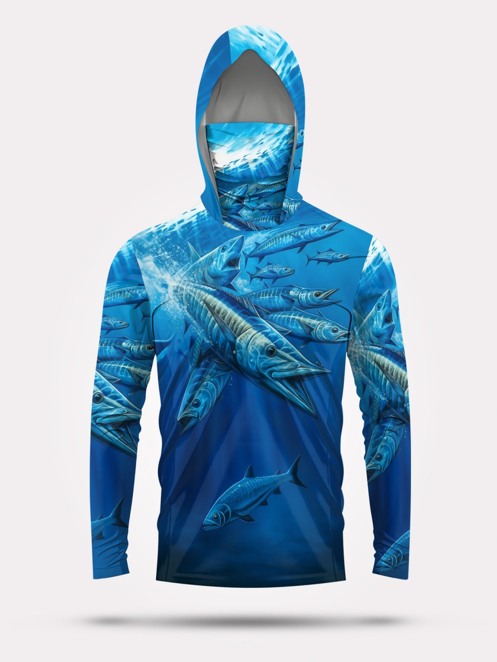 Men'S Fashion Usa - Men's summer fashion fish school print