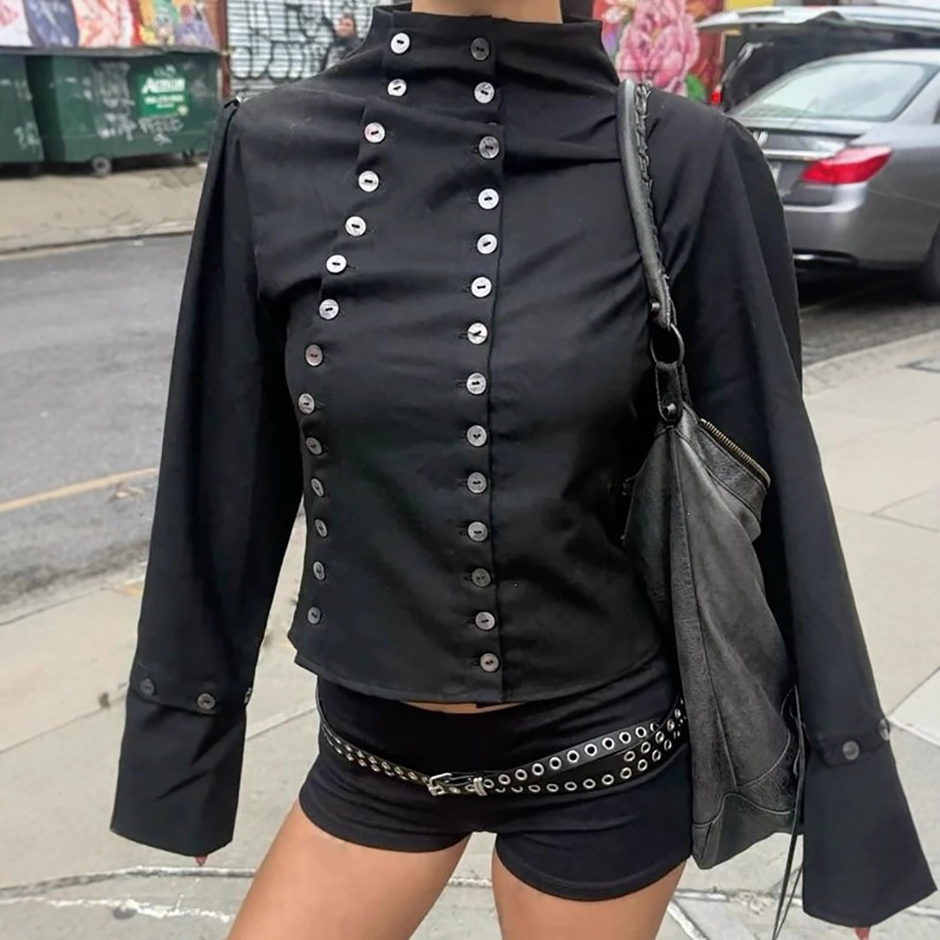 Mens Fashion Trend - Personalized fashion street trend solid color