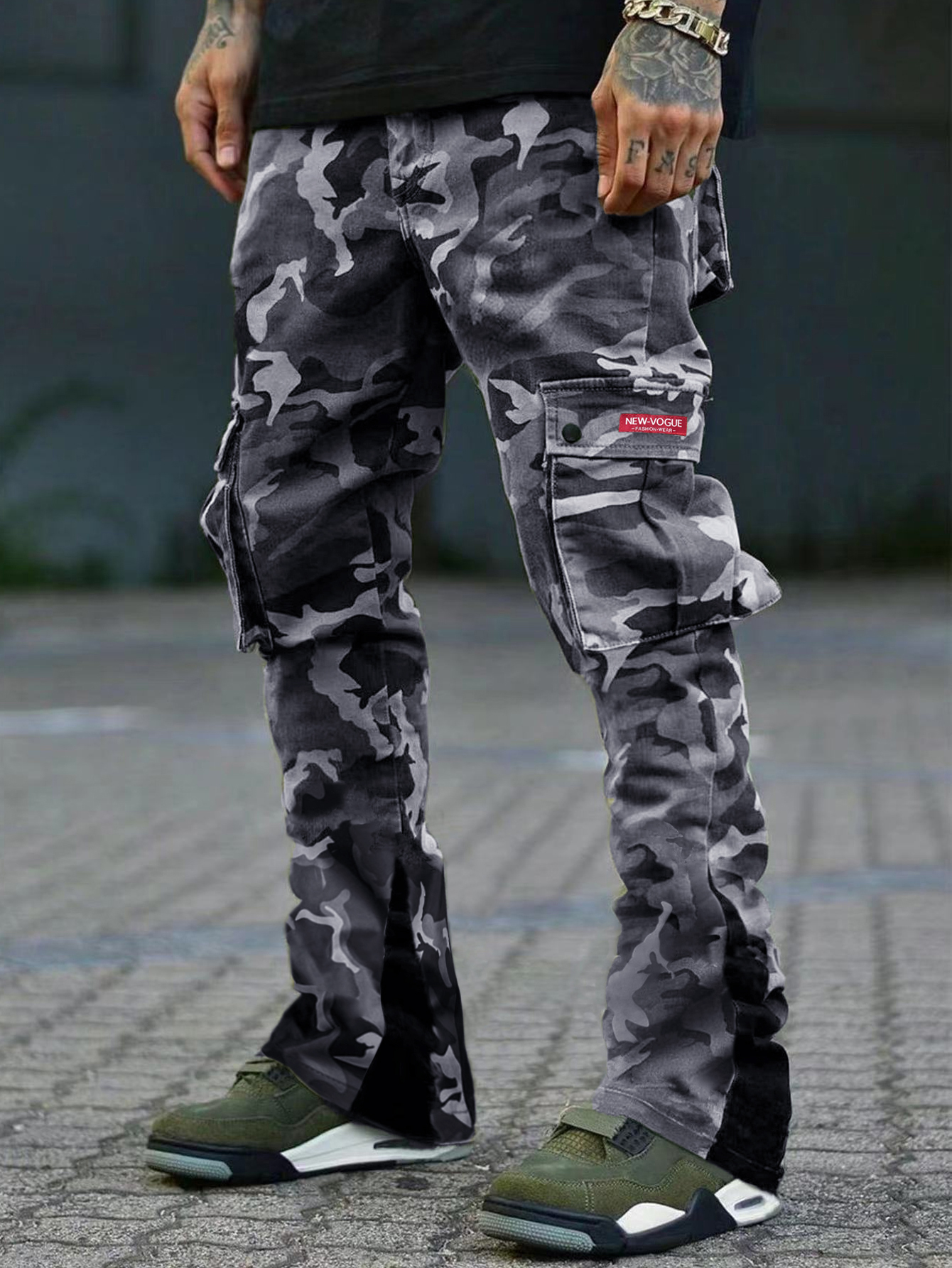 Mens Fashion Young - Men's New Camo Pants Fashion Outdoor