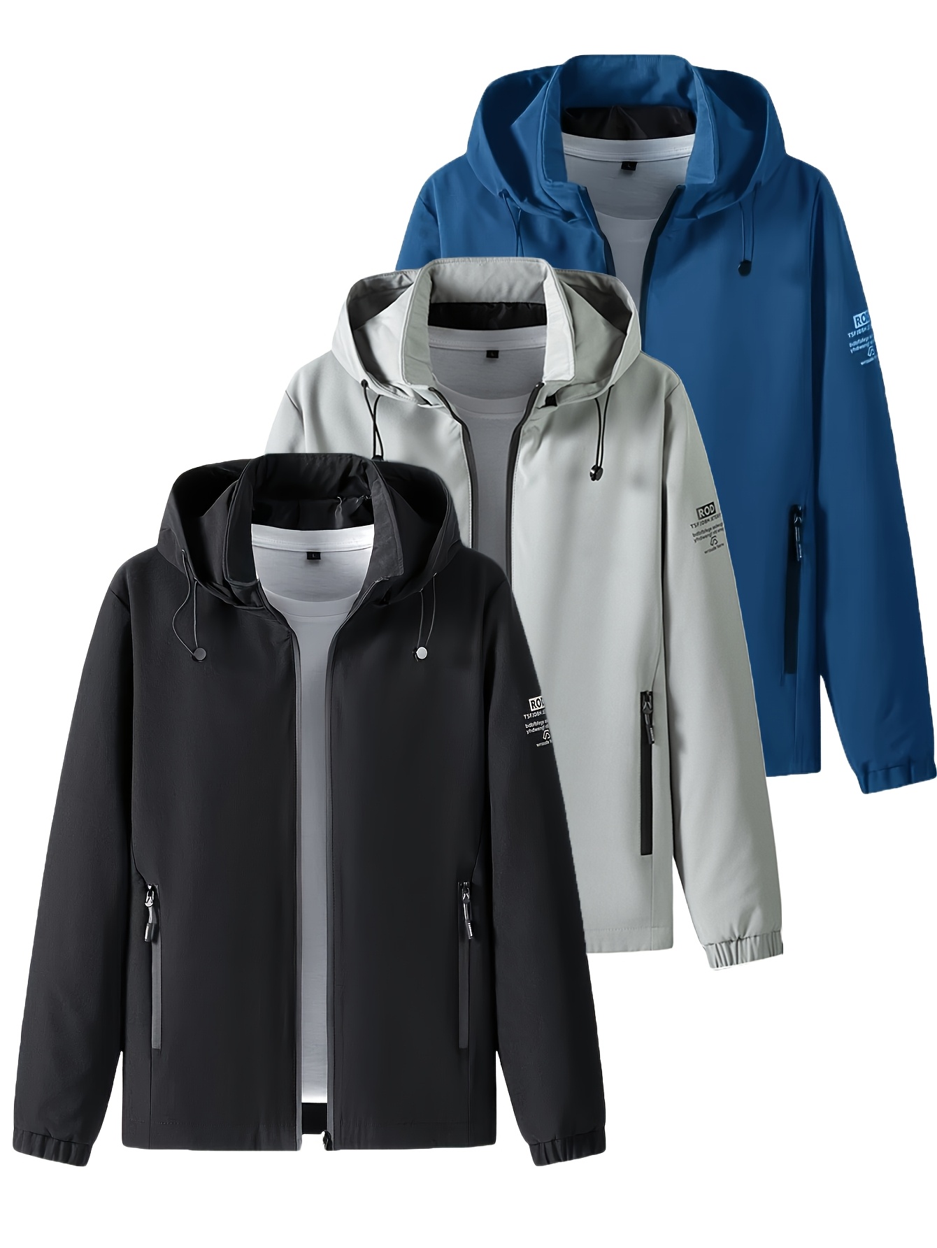 Two piece fashionable Men's wi – Men'S Fashion Zipper Jacket recenzja i cena
