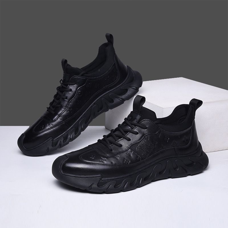 Genuine Leather Shoes Men New  – Mens Fashion Young recenzja i cena