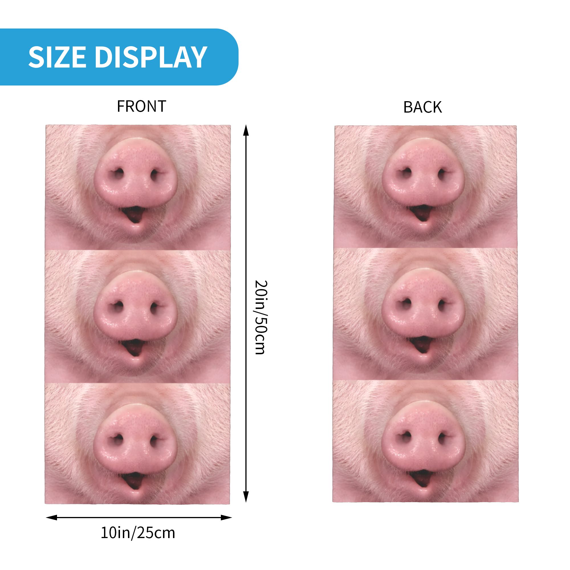 Custom Animal Head Bandana Nec – Men'S Fashion Head Scarf recenzja i cena