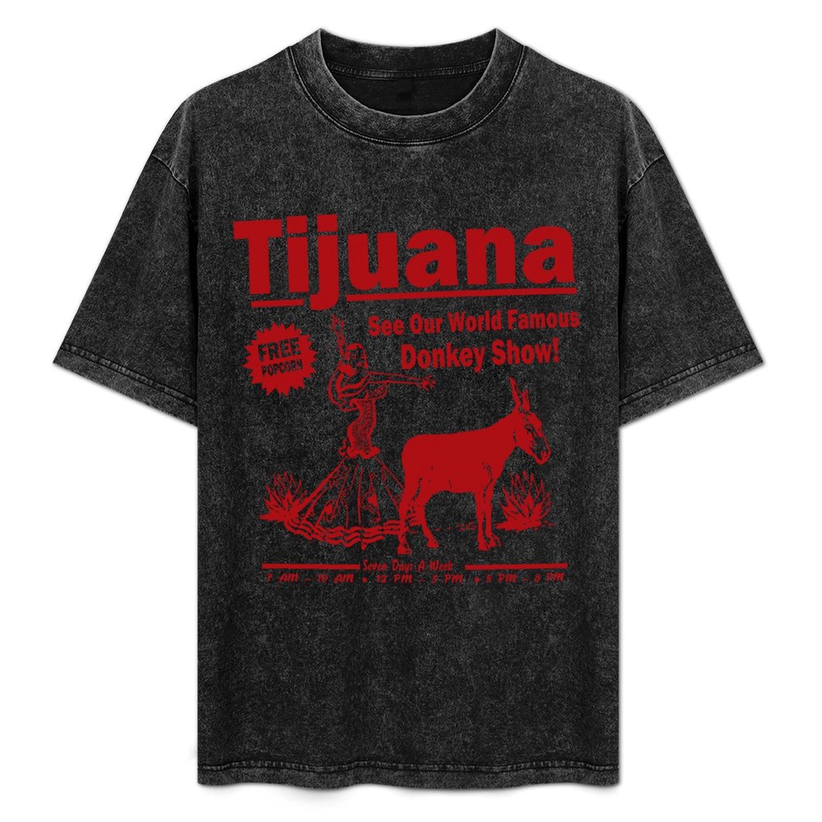 Funny Shirt - Tijuana Donkey S – Men'S Fashion Tijuana recenzja i cena