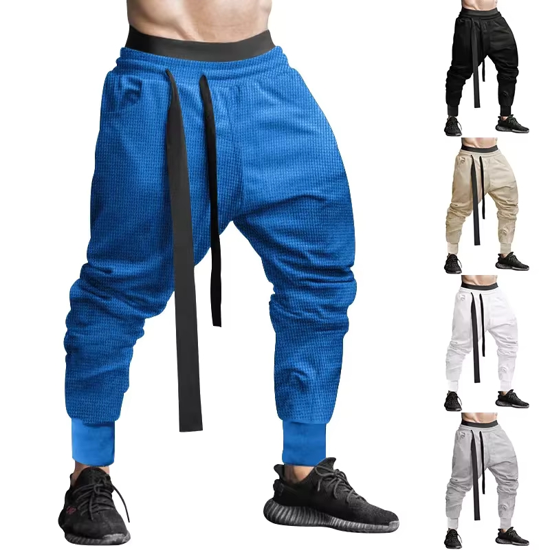 New Waffle Pants Men's Hop Sol – Mens Fashion Young recenzja i cena