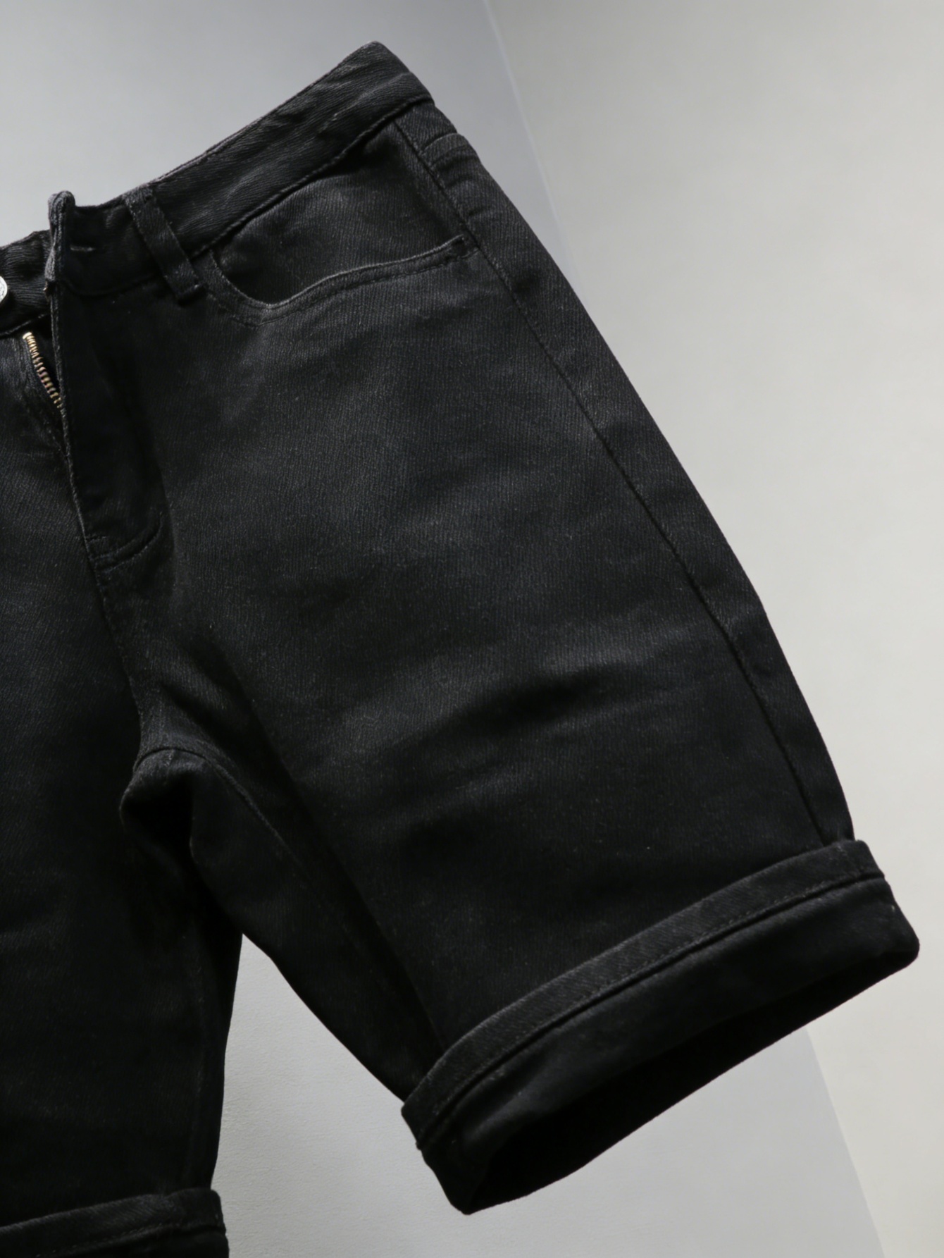Plain Jeans Black Slim Denim S – Men Fashion Jeans recenzja i cena