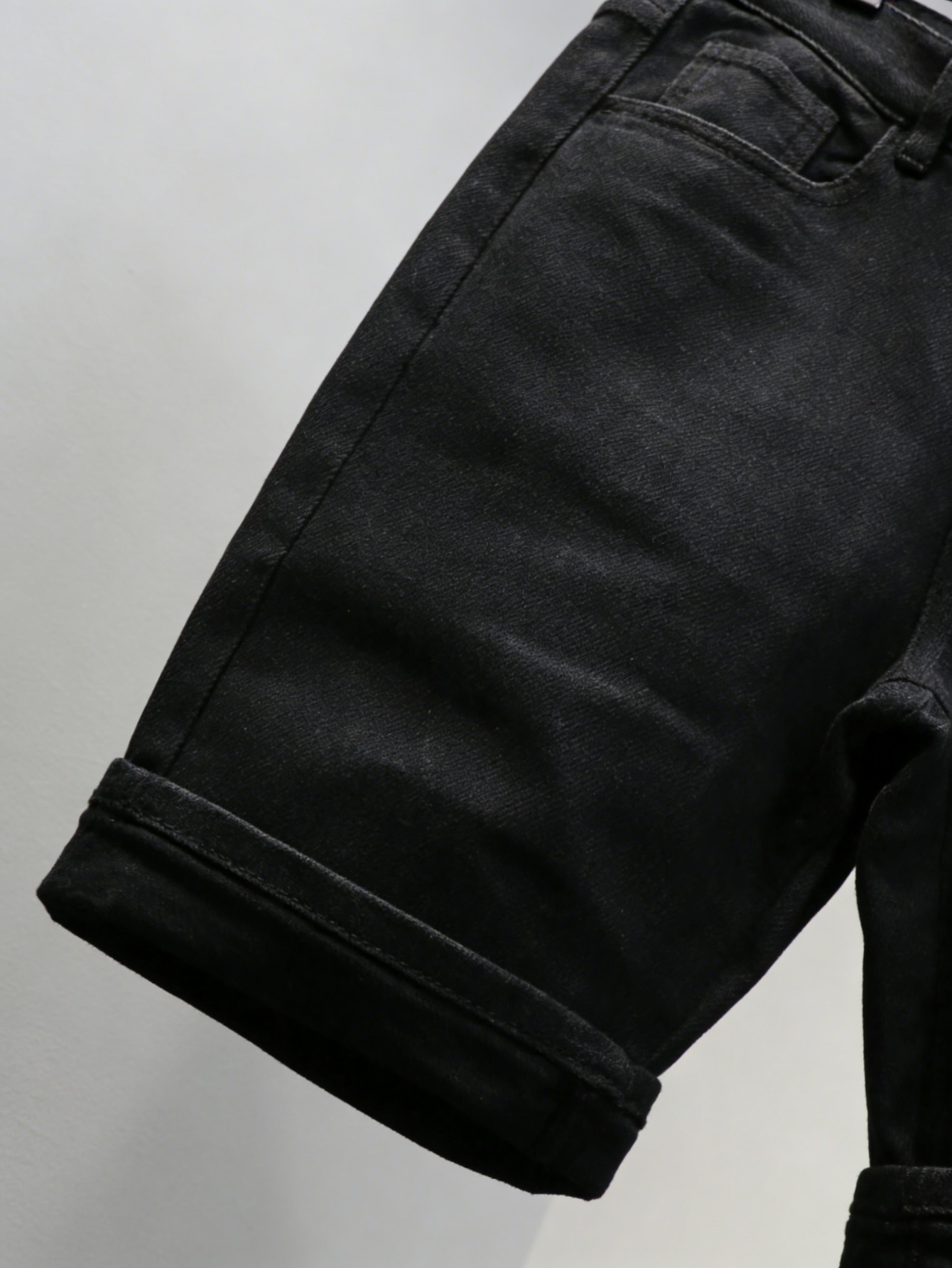 Plain Jeans Black Slim Denim S – Men Fashion Jeans recenzja i cena