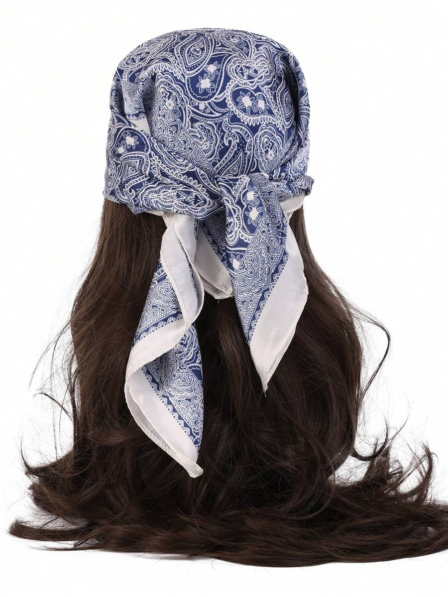 27 Inch Vintage Paisley Print  – Men'S Fashion Head Scarf recenzja i cena