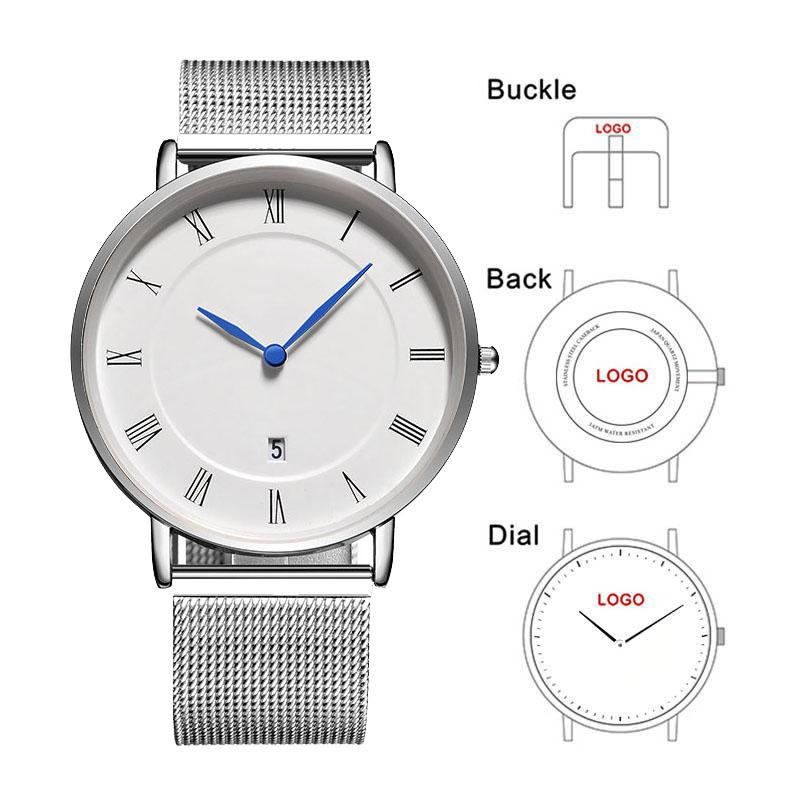 B-8210N Stainless Steel Mesh S – Men'S Fashion Logo recenzja i cena