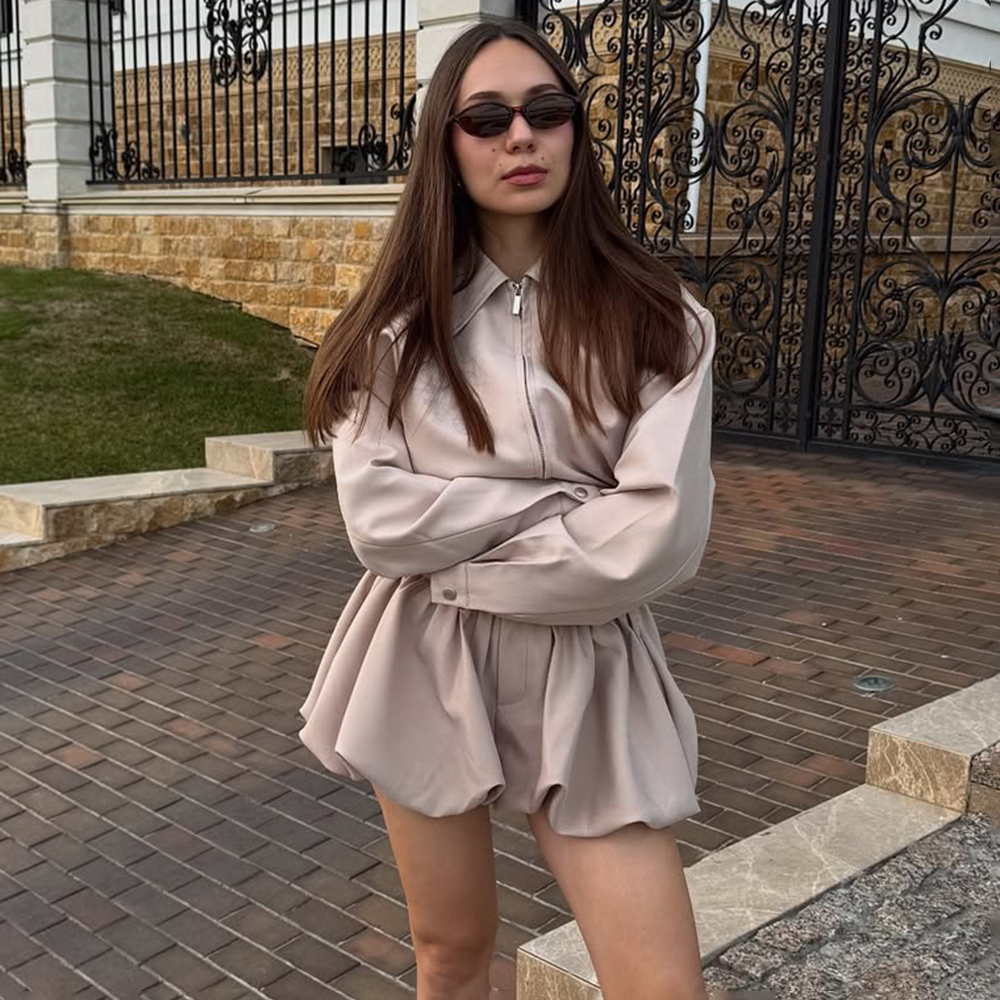 Ticketsx Women's 2 Piece Short – Men'S Fashion Zipper Jacket recenzja i cena