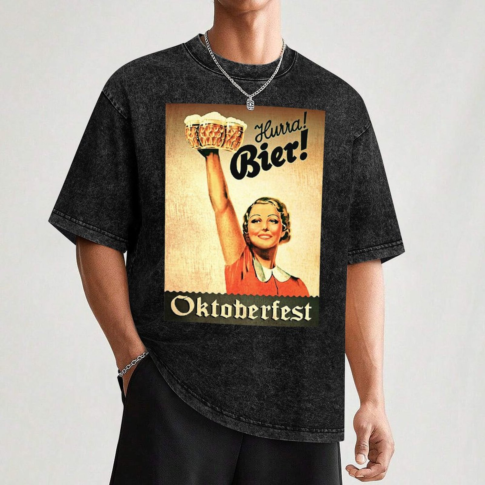 Poster Vintage 1930s Oktoberfe – Mens Fashion In The 1930S recenzja i cena