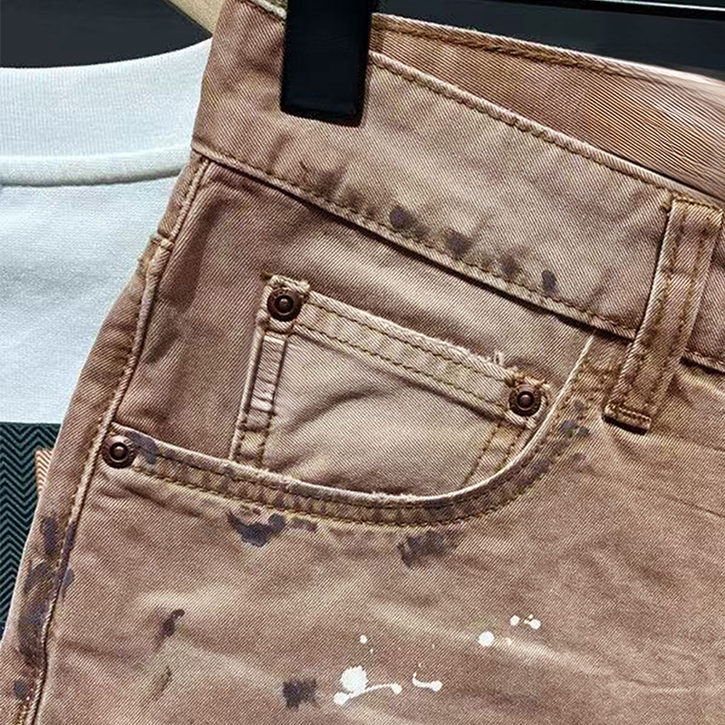 Hip-Hop Streetwear Men's Denim – Men Fashion Jeans recenzja i cena