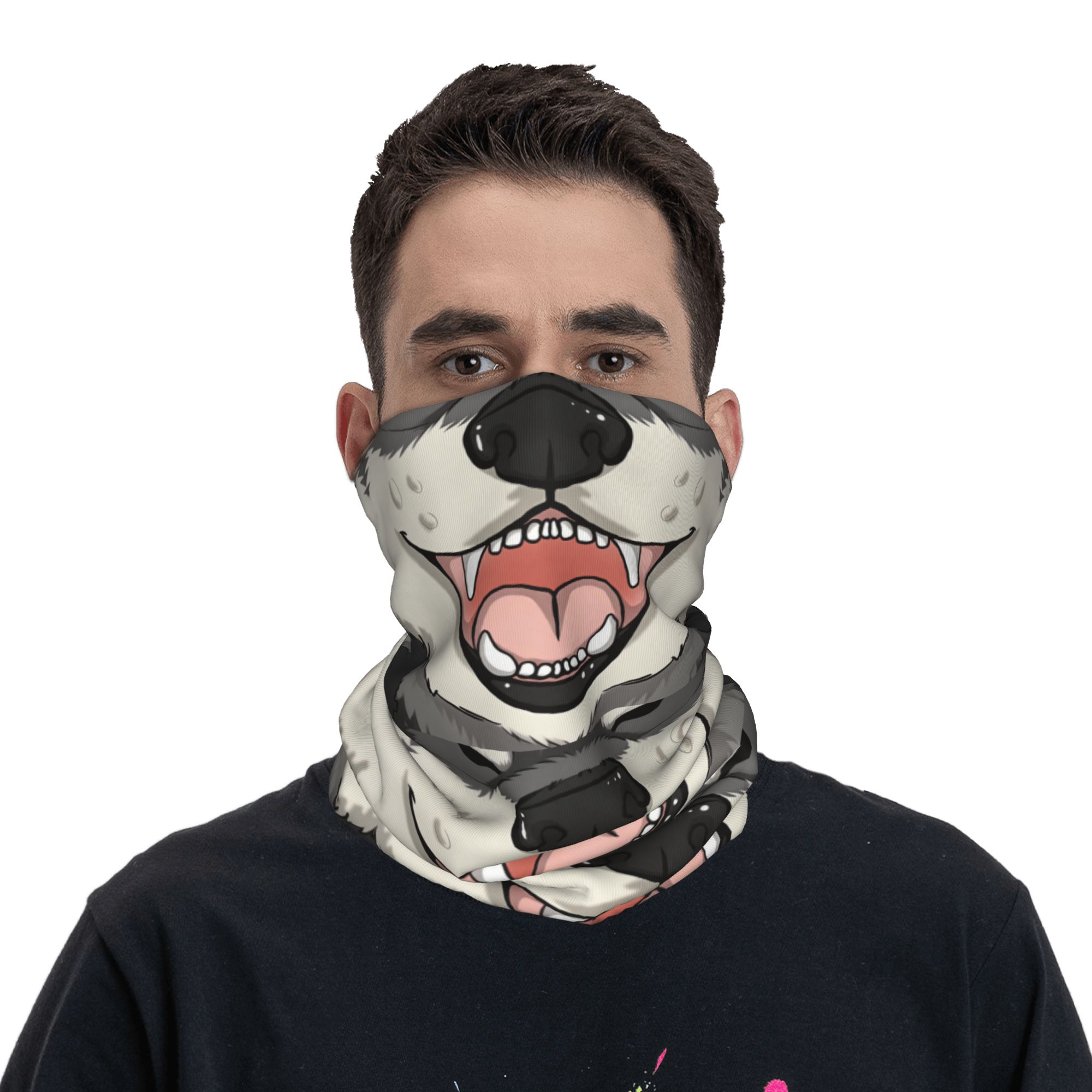 Custom Animal Head Neck Gaiter – Men'S Fashion Head Scarf recenzja i cena