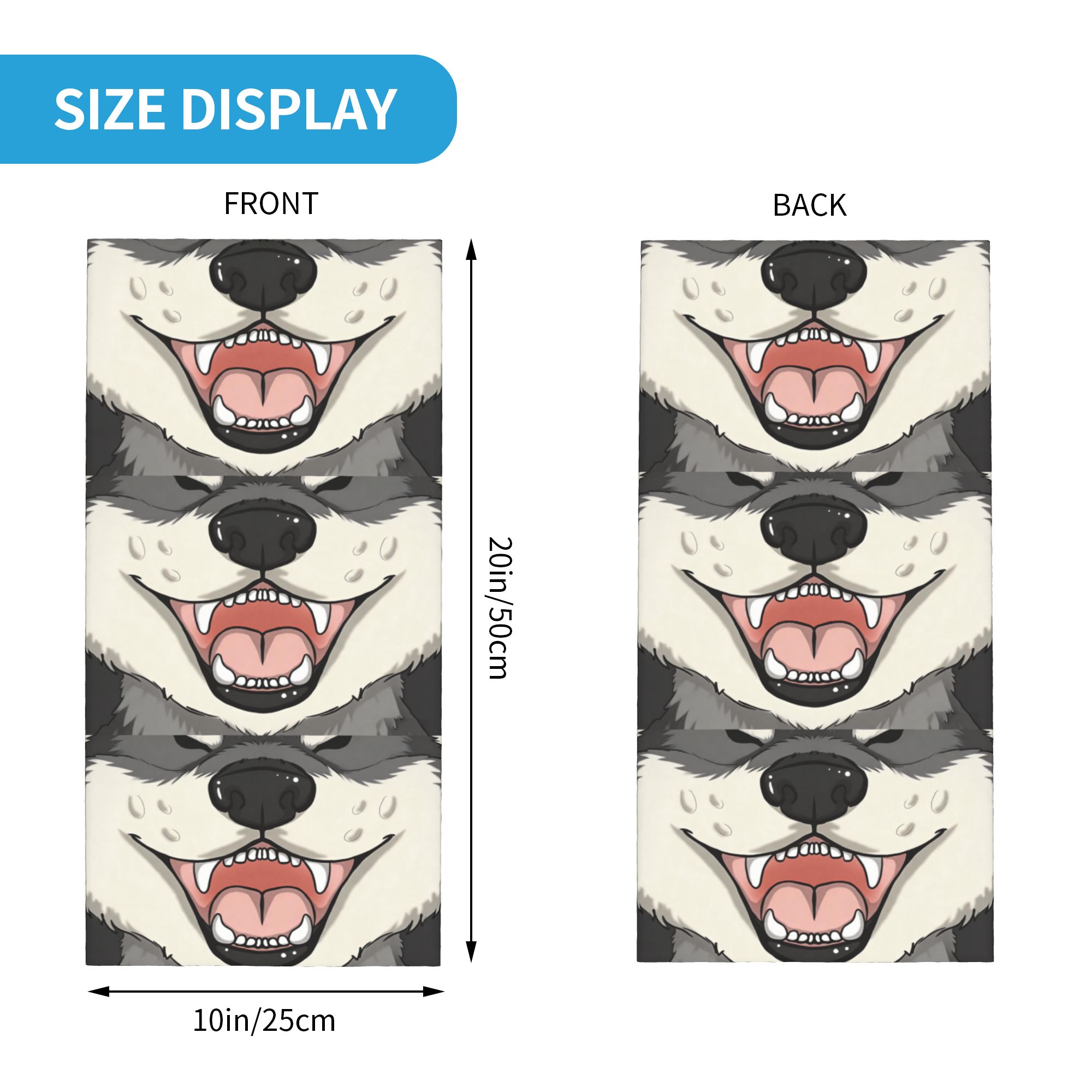 Custom Animal Head Neck Gaiter – Men'S Fashion Head Scarf recenzja i cena