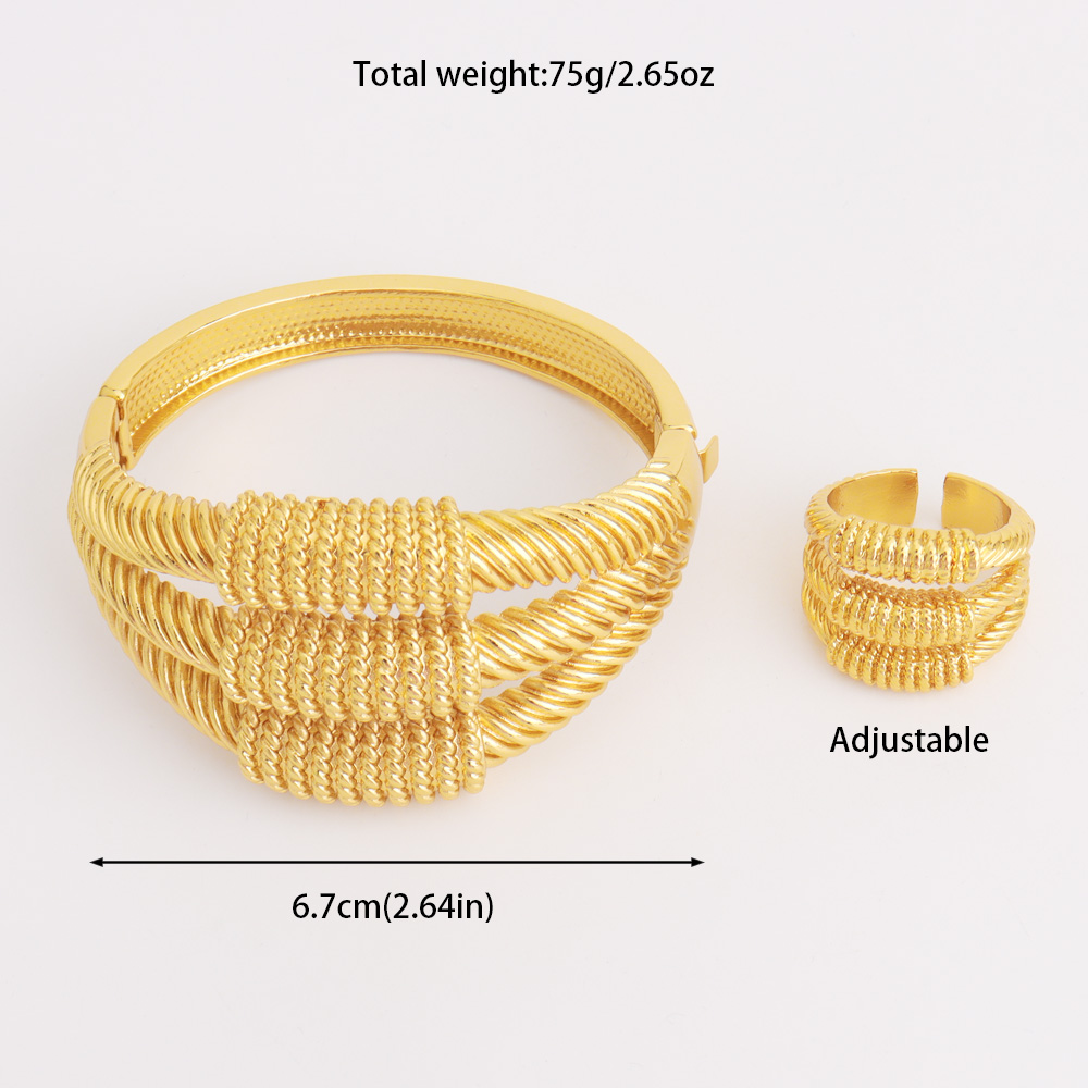 Luxury Copper Bracelet Ring Se – Men'S Fashion Easter recenzja i cena
