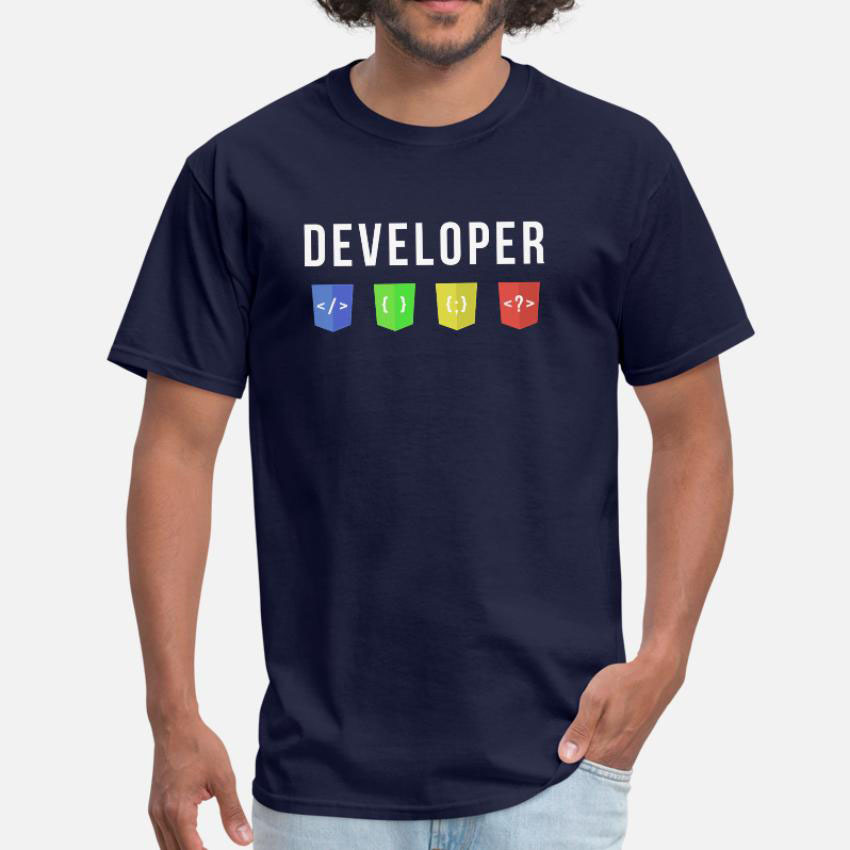Developer Web T-shirt Javascri – Men'S Fashion Website recenzja i cena