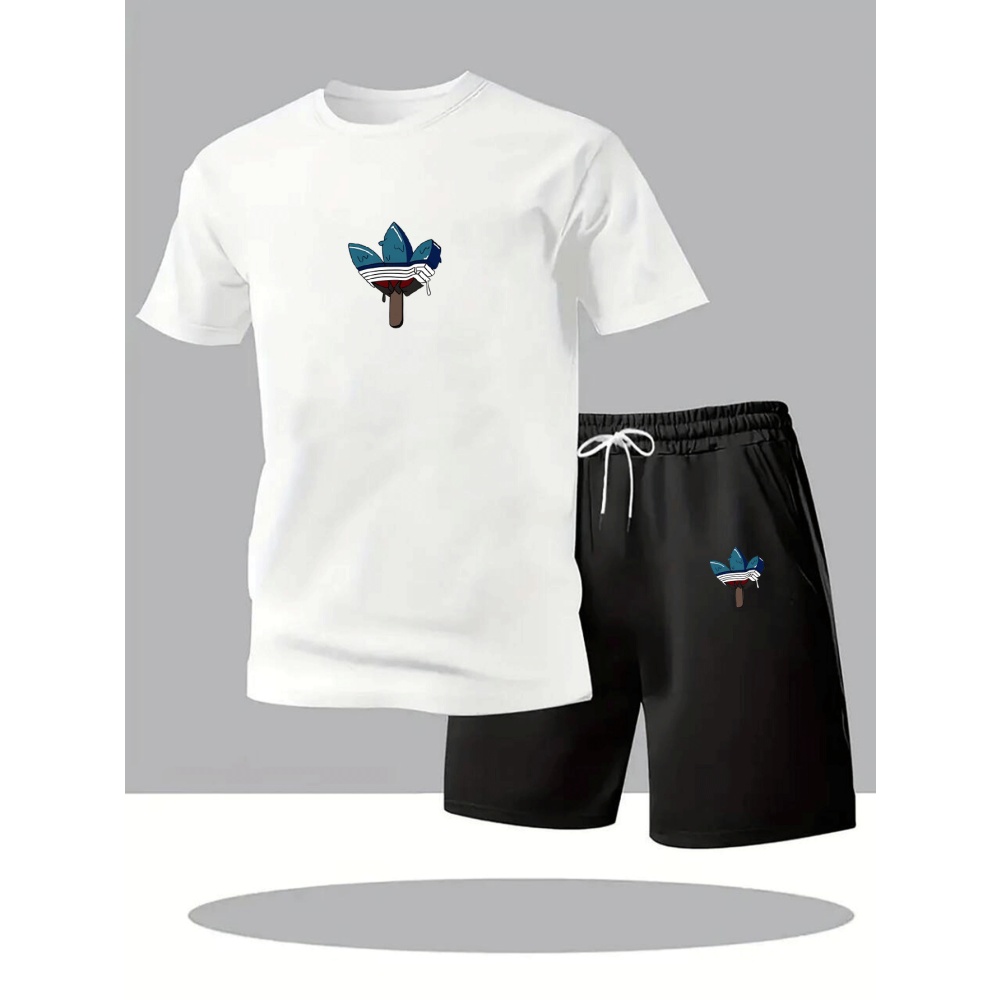 Summer Men's Sets Fashion Trac – Mens Fashion Trend recenzja i cena