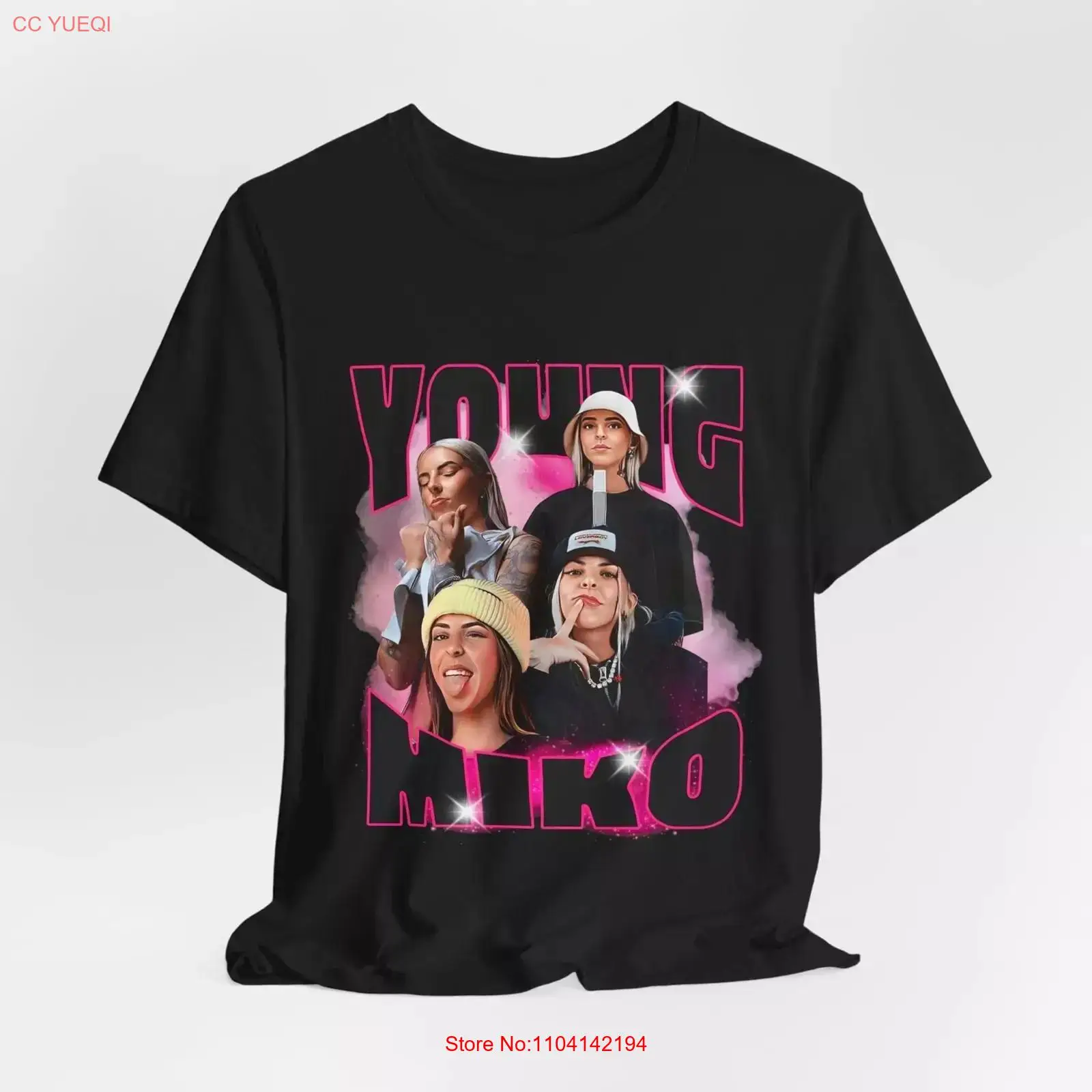 NEW Young Miko Black Cotton Al – Mens Fashion Young recenzja i cena