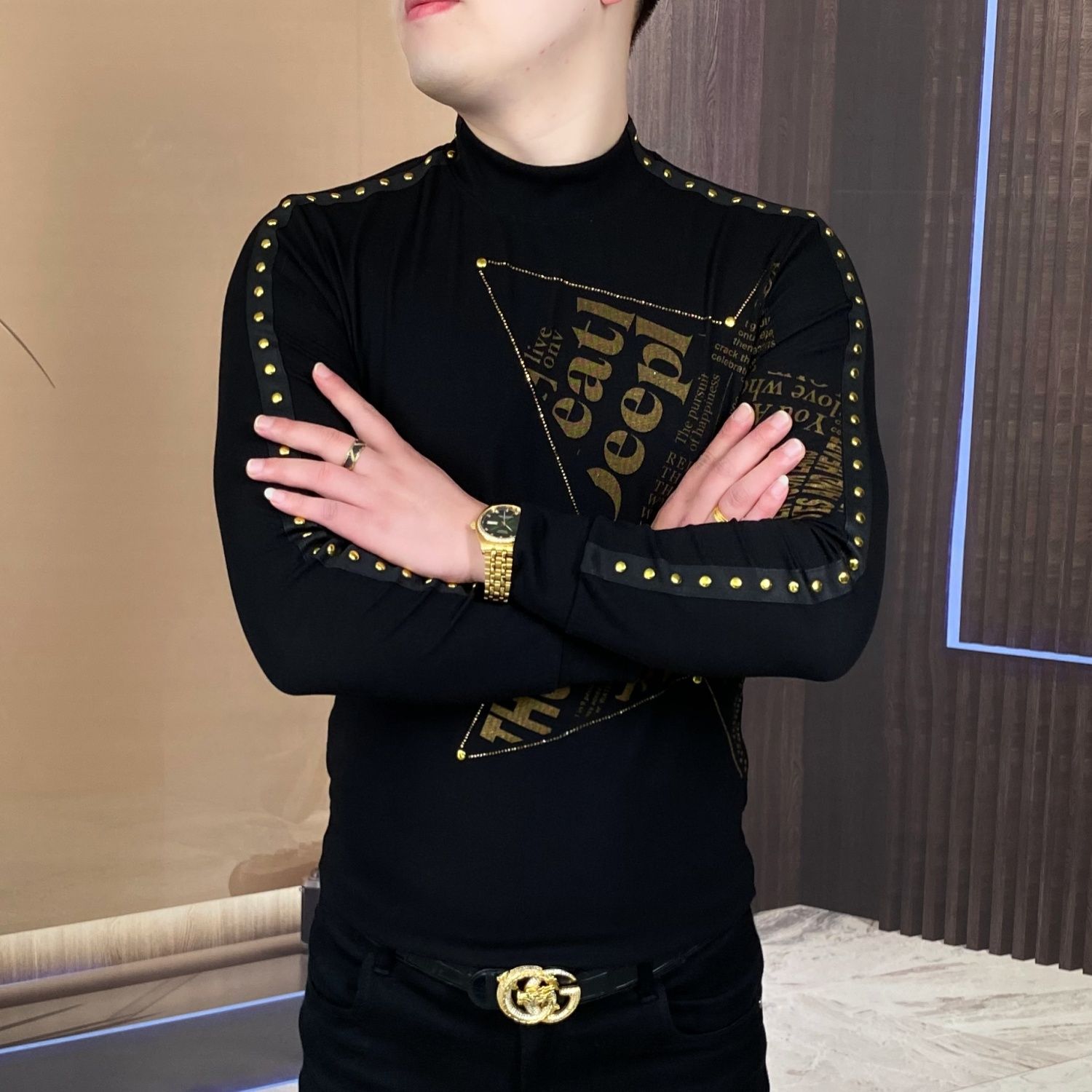 New long-sleeved tops for fash – Men'S Fashion Usa recenzja i cena
