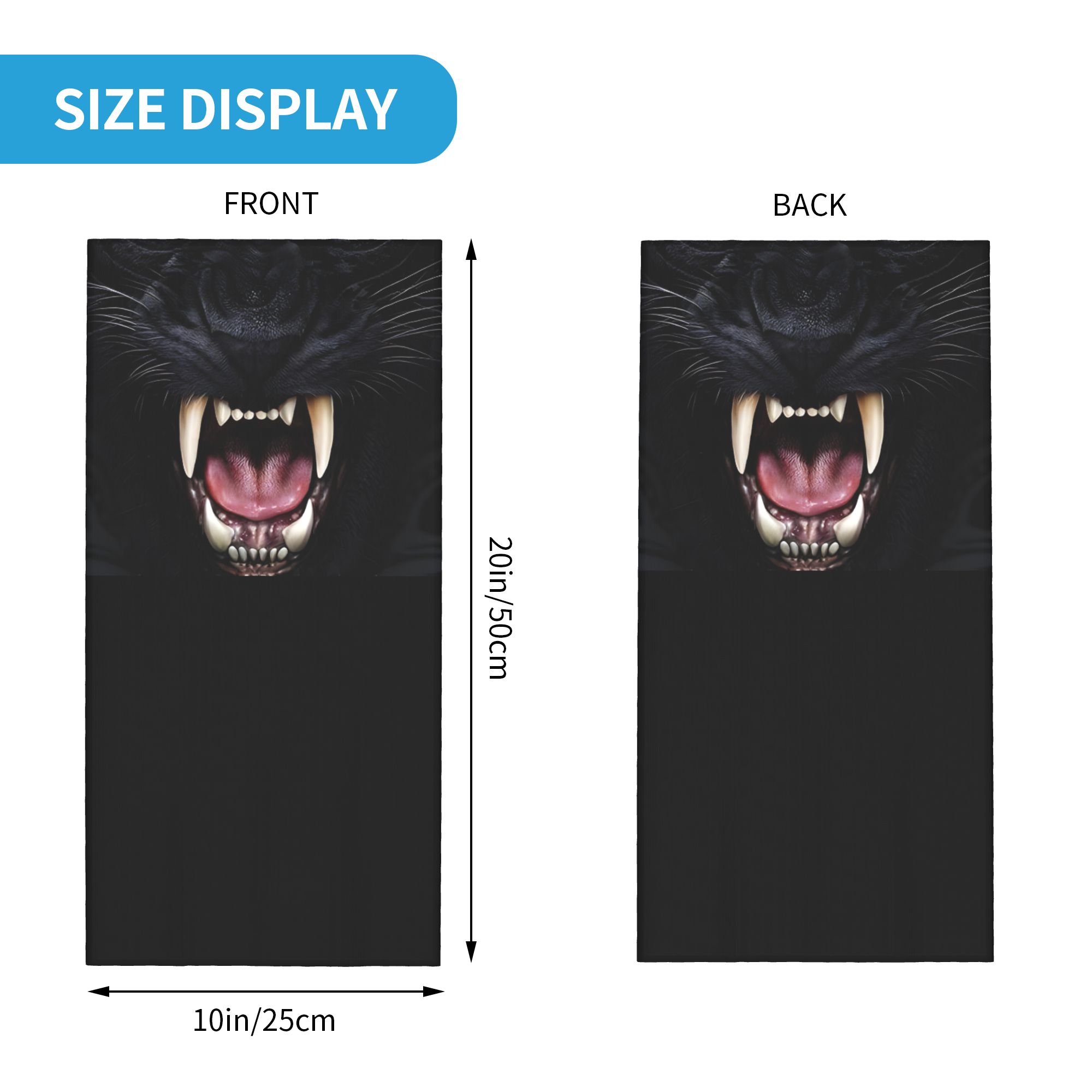 Custom Black Panther Animal He – Men'S Fashion Head Scarf recenzja i cena