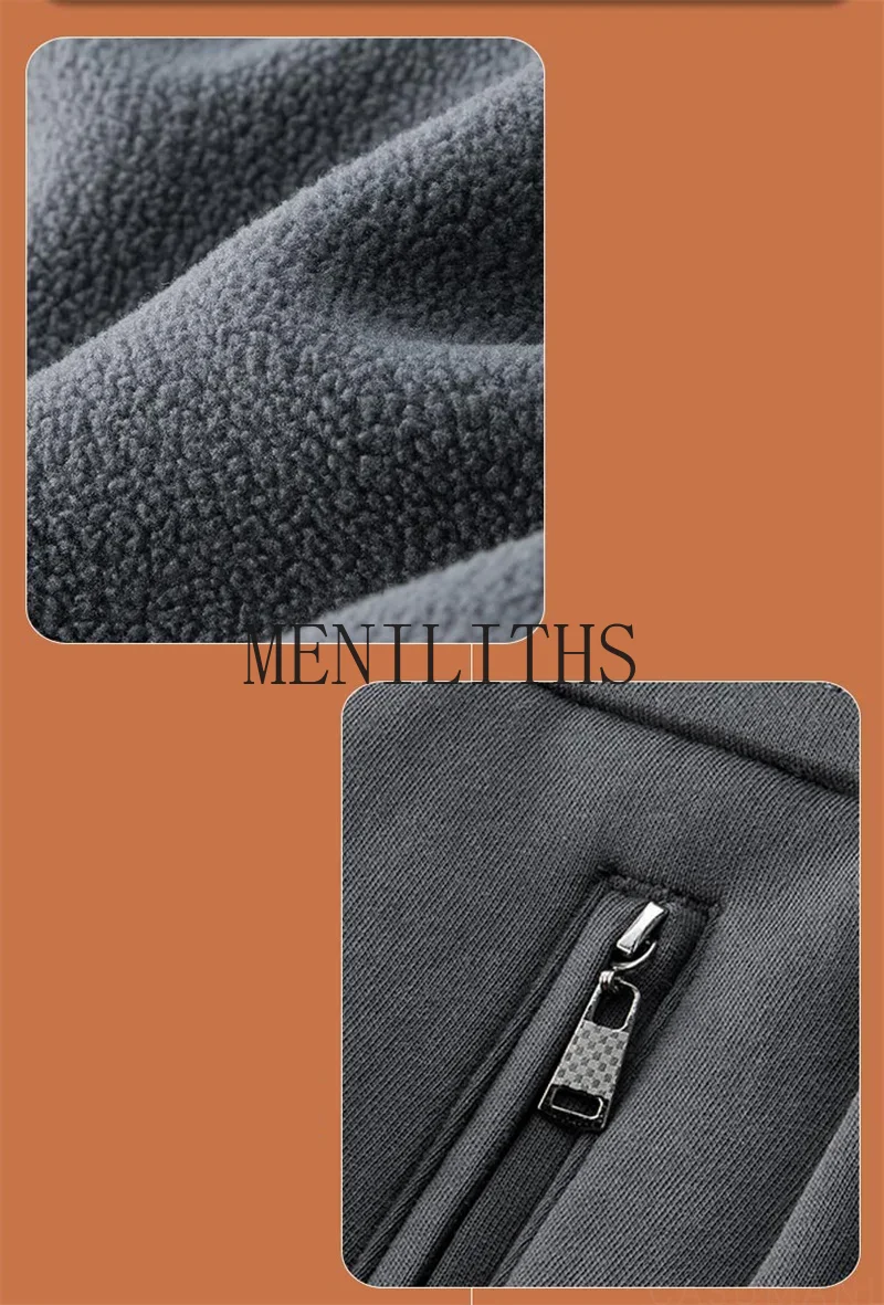 Sweat Pants Men Fleece Autumn  – Mens Fashion Dark Grey Pants recenzja i cena