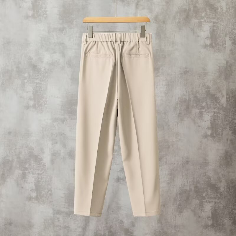 Fashion Men Baggy Concise Ankl – Mens Fashion Dark Grey Pants recenzja i cena