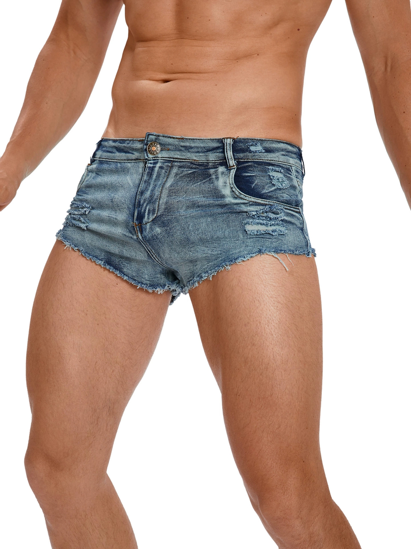 Men's Tight Low Waist Jeans Sh – Men Fashion Jeans recenzja i cena