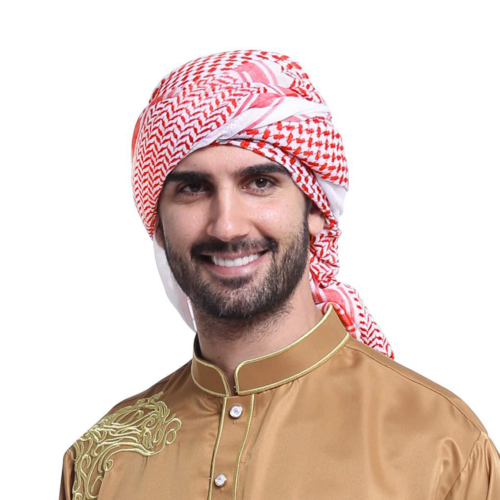 140*140cm Arab Men Square Keff – Men'S Fashion Head Scarf recenzja i cena