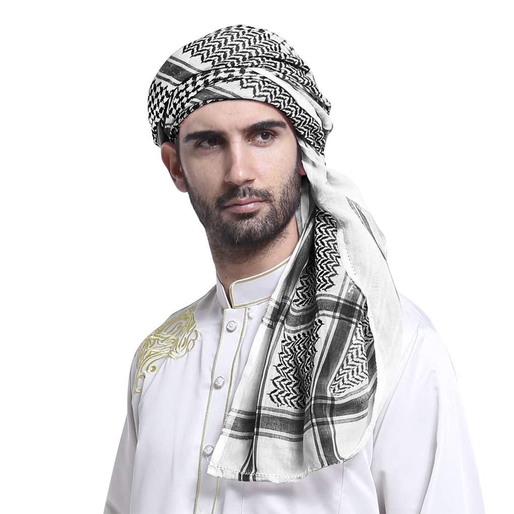 140*140cm Arab Men Square Keff – Men'S Fashion Head Scarf recenzja i cena