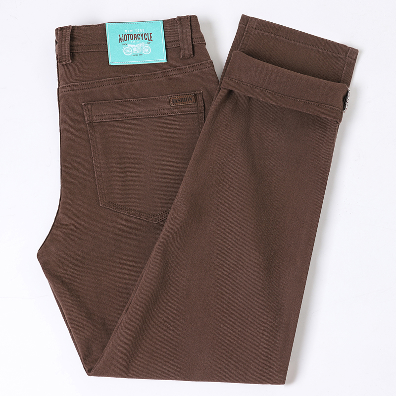 Business Casual Cotton Elastic – Mens Fashion Dark Grey Pants recenzja i cena
