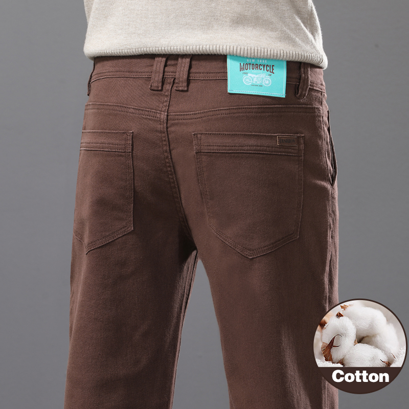 Business Casual Cotton Elastic – Mens Fashion Dark Grey Pants recenzja i cena