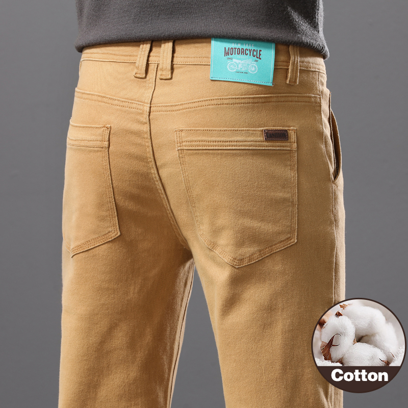 Business Casual Cotton Elastic – Mens Fashion Dark Grey Pants recenzja i cena