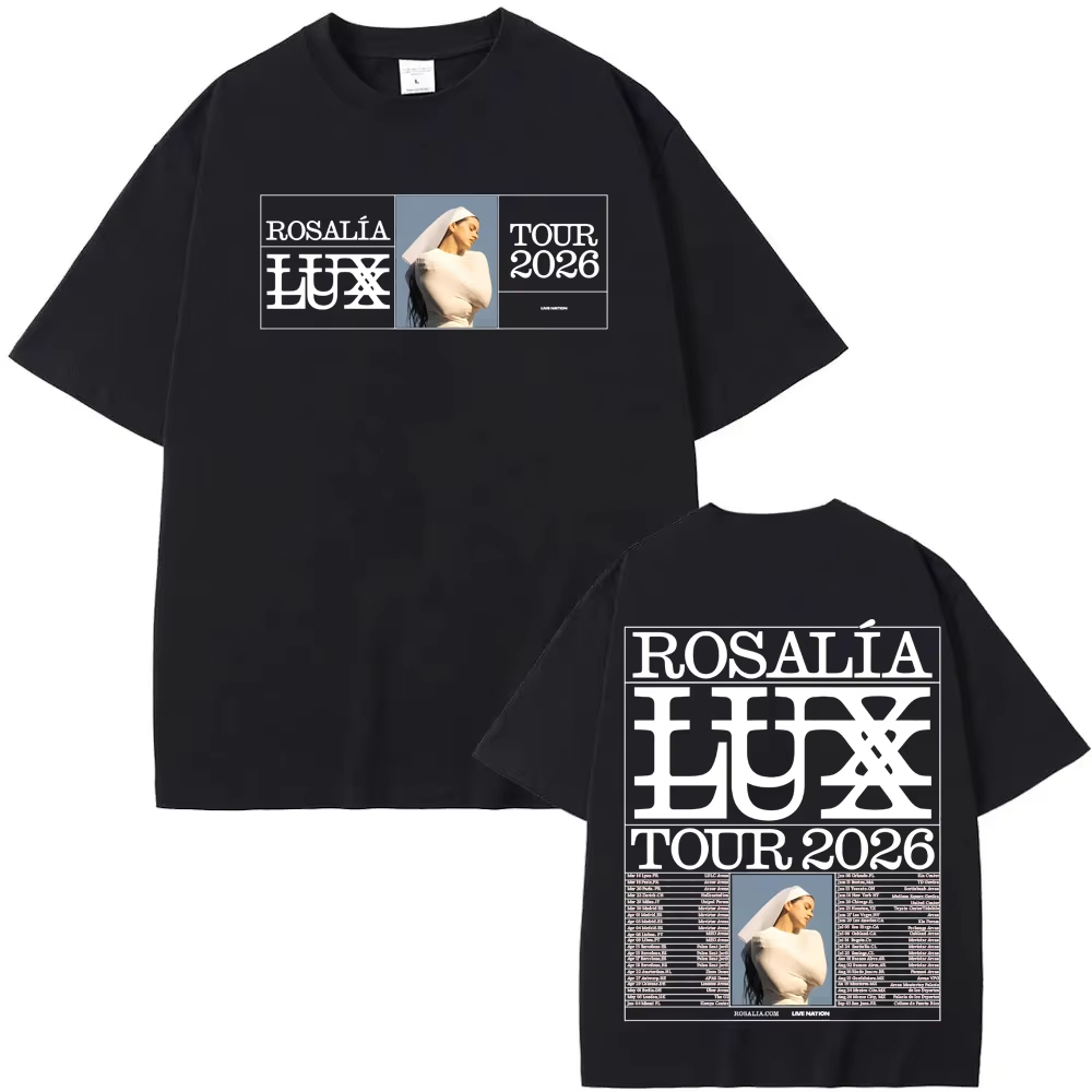 ROSALIA LUX tour T-SHIRT 2026  – Men'S Fashion Website recenzja i cena