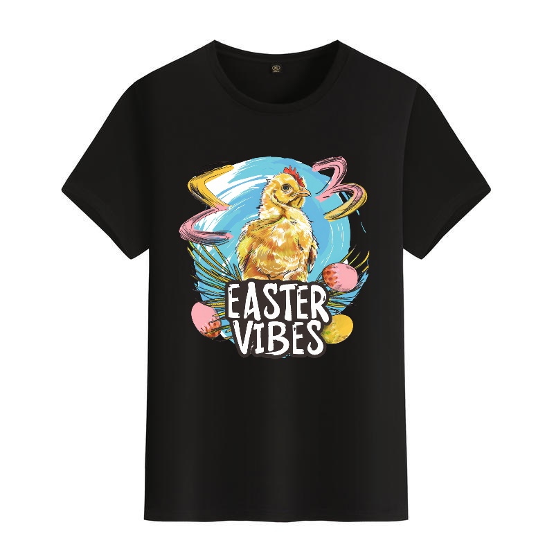 Men's Black Round-Neck Short-S – Men'S Fashion Easter recenzja i cena