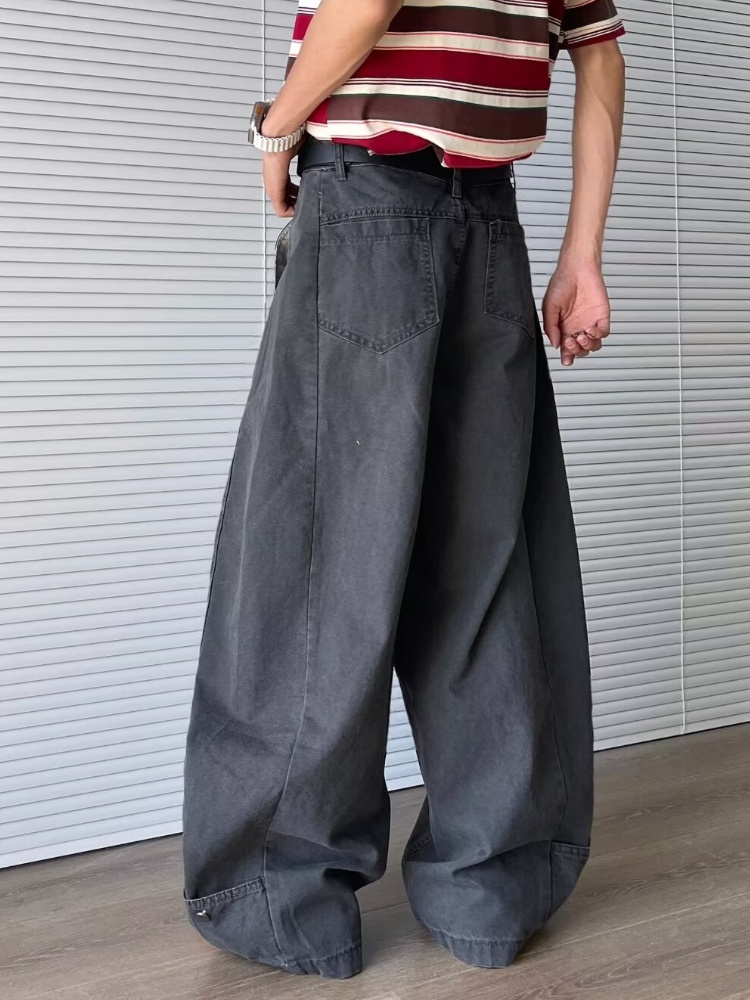 2025 Trashy Y2K 2000S Fashion  – Mens Fashion Dark Grey Pants recenzja i cena