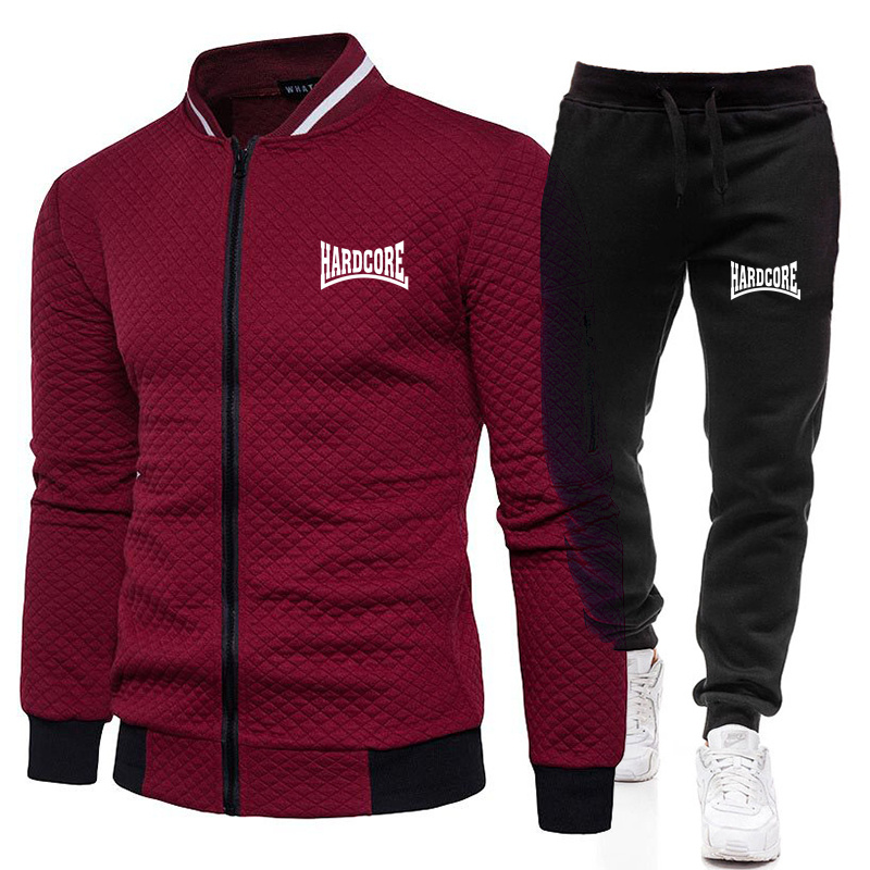 HARDCORE Spring and Autumn Men – Men'S Fashion Zipper Jacket recenzja i cena