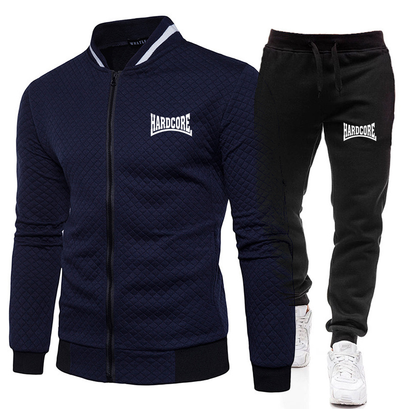 HARDCORE Spring and Autumn Men – Men'S Fashion Zipper Jacket recenzja i cena