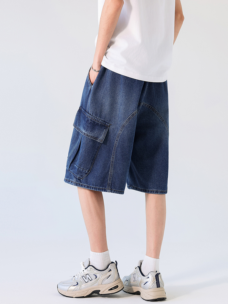 Cargo Shorts Men Summer Baggy  – Men Fashion Jeans recenzja i cena