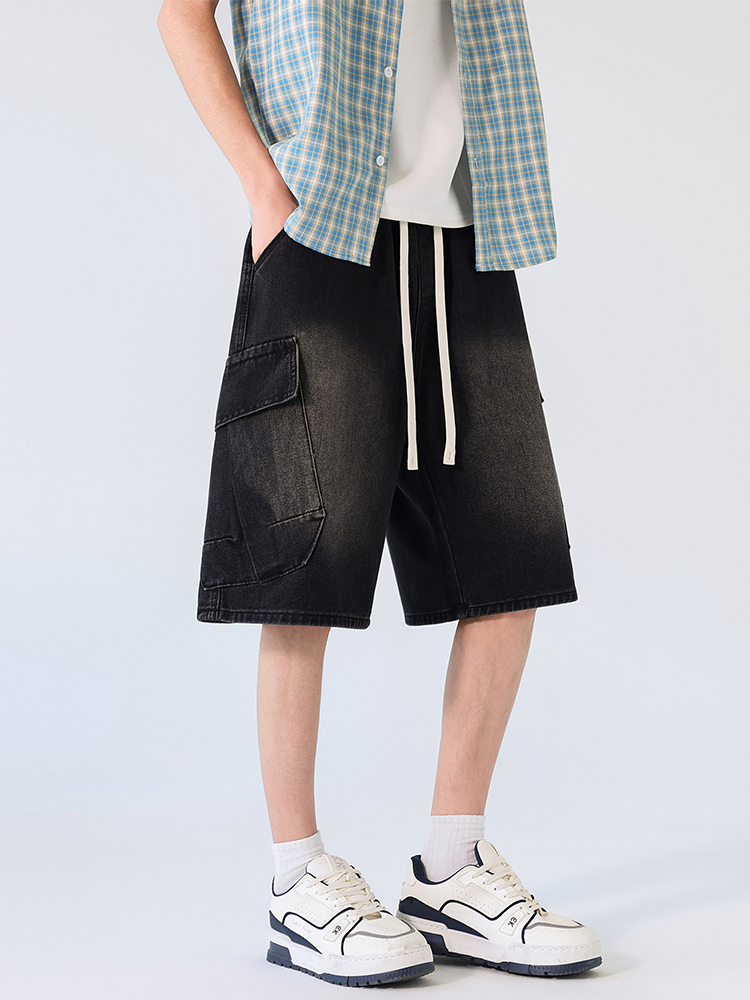 Cargo Shorts Men Summer Baggy  – Men Fashion Jeans recenzja i cena