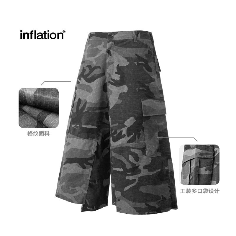 Men's Clothing Plaid Camouflag – Mens Fashion Dark Grey Pants recenzja i cena