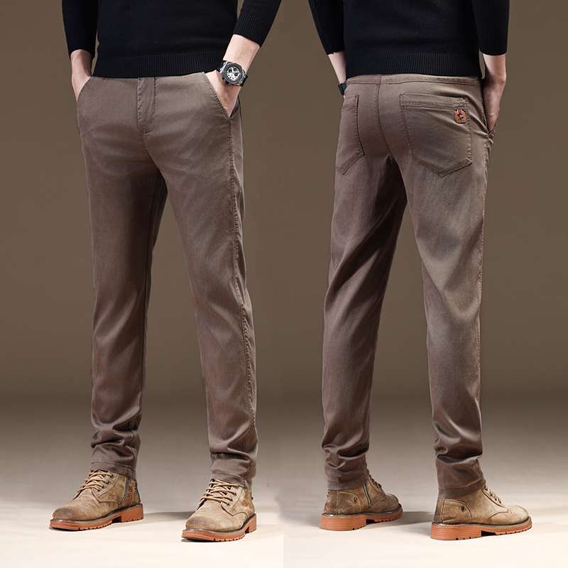 Men's Fashion High Quality Bus – Mens Fashion Dark Grey Pants recenzja i cena