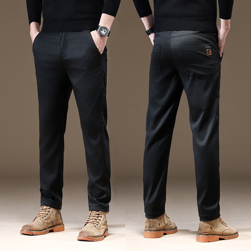 Men's Fashion High Quality Bus – Mens Fashion Dark Grey Pants recenzja i cena