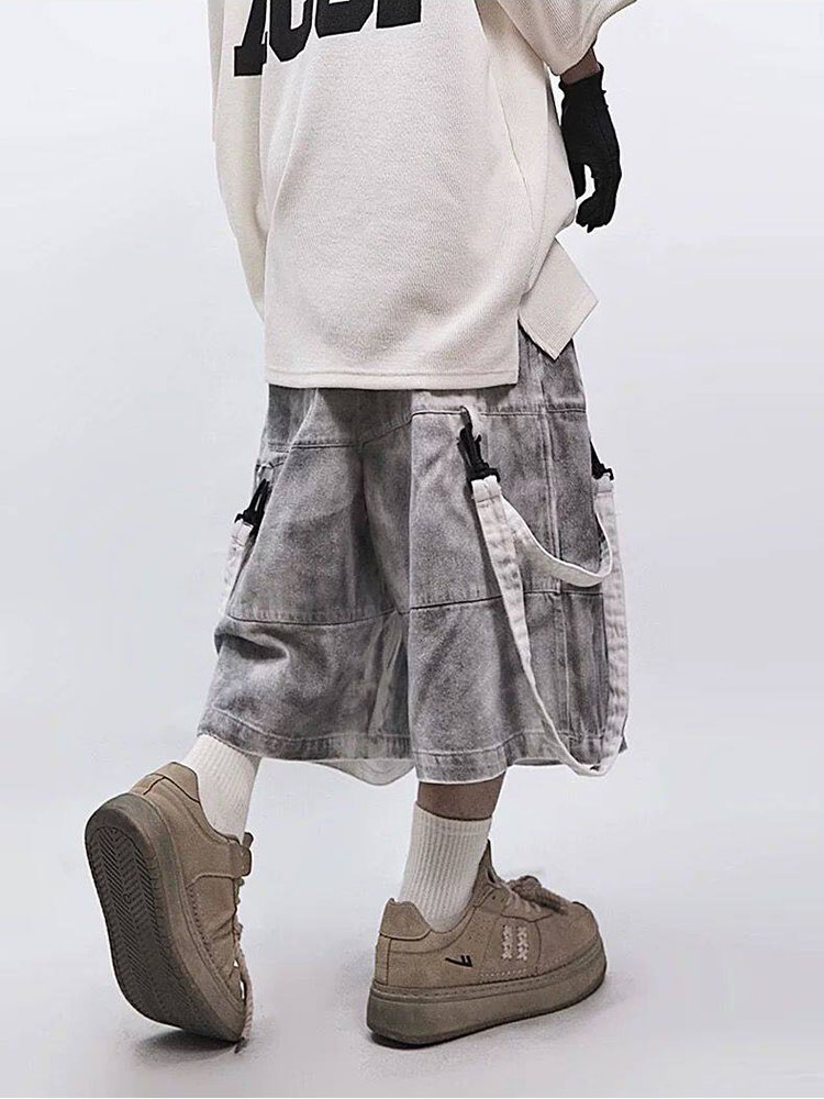 Retro Hip-hop Men's Ripped Jea – Men Fashion Jeans recenzja i cena