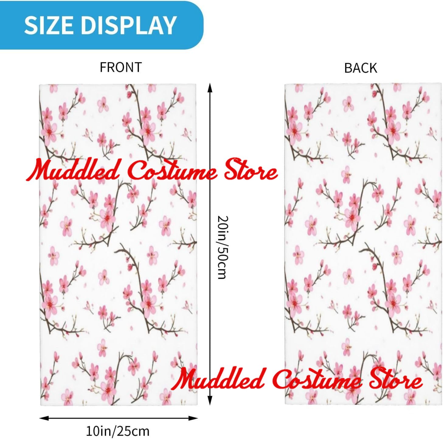 Cherry Blossoms Flowers Patter – Men'S Fashion Head Scarf recenzja i cena
