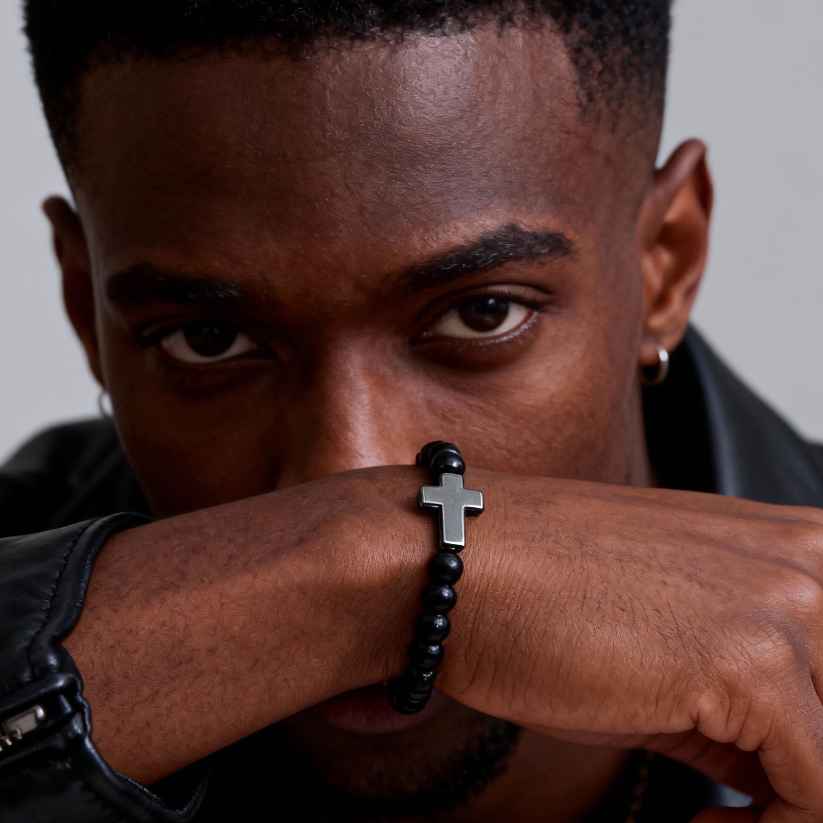 Easter Hematite Cross Bracelet – Men'S Fashion Easter recenzja i cena